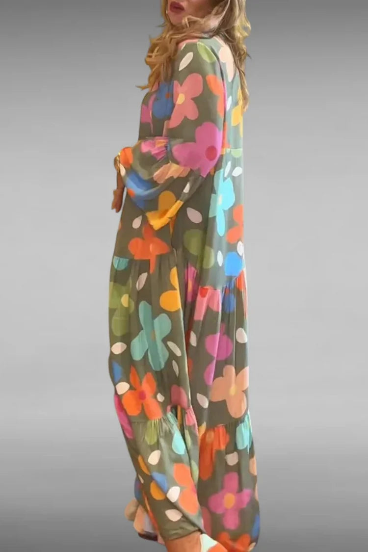 Floral Dream | Relaxed Fit Maxi Dress Carter & Lane Floral Dream | Relaxed Fit Maxi Dress Carter & Lane
