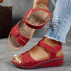 Supportive Women's Wedge Sandals Comfortable Fit Breathable