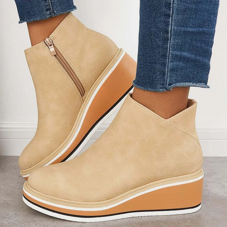 Mignon™ Contemporary Luxe Ankle Boots