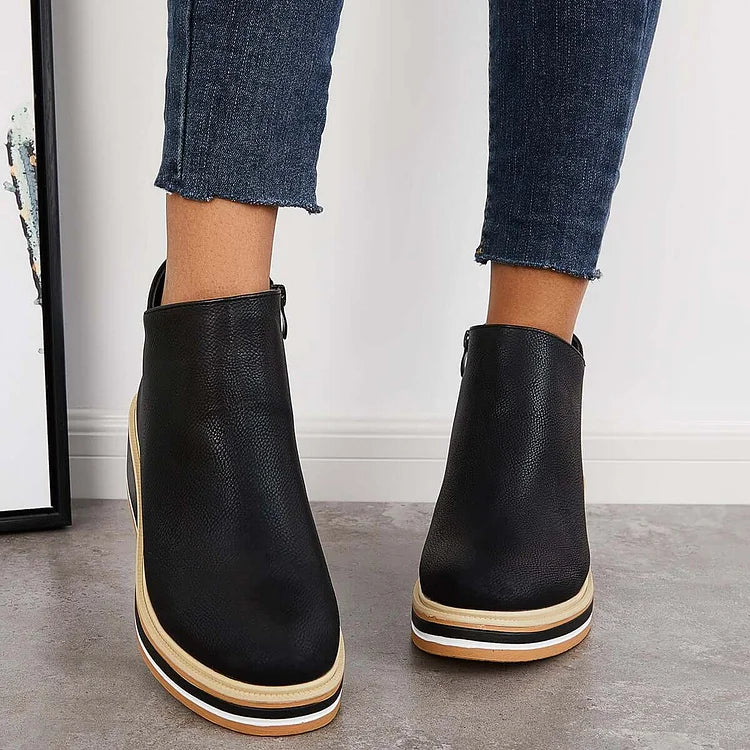 Mignon™ Contemporary Luxe Ankle Boots