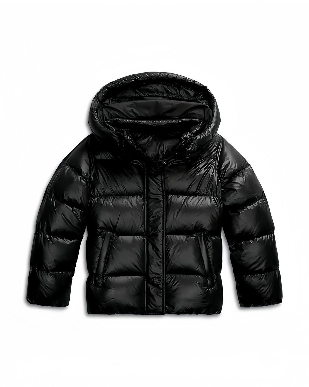 Hooded Down Jacket for Women