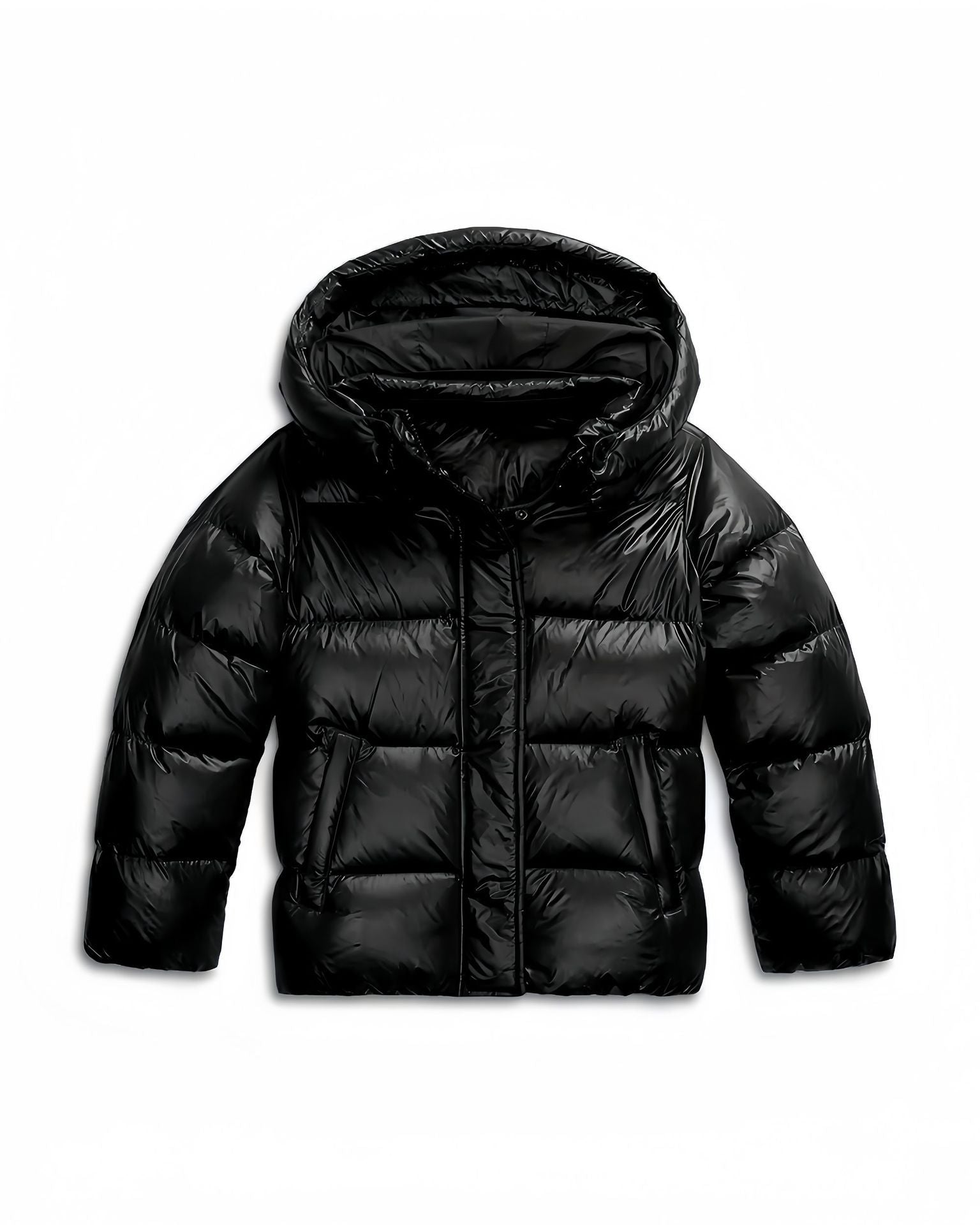 Hooded Down Jacket for Women