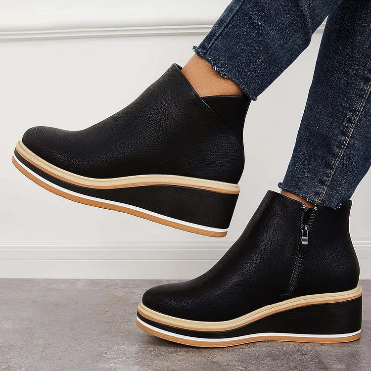 Mignon™ Contemporary Luxe Ankle Boots