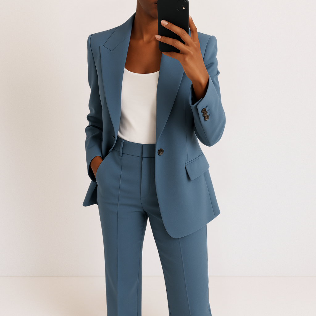 Melynda™ Chic Two-Piece Suit Ensemble