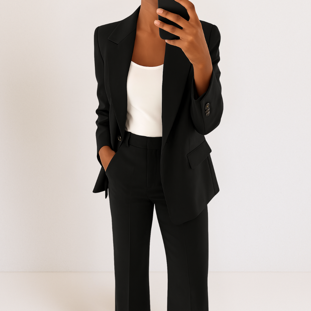 Melynda™ Chic Two-Piece Suit Ensemble