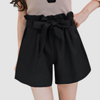 Fran™ High-Waisted Paperbag Shorts