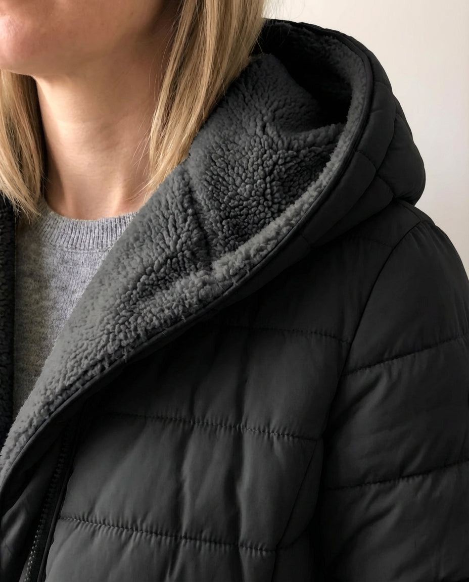 Fleece Lined Puffer Jacket