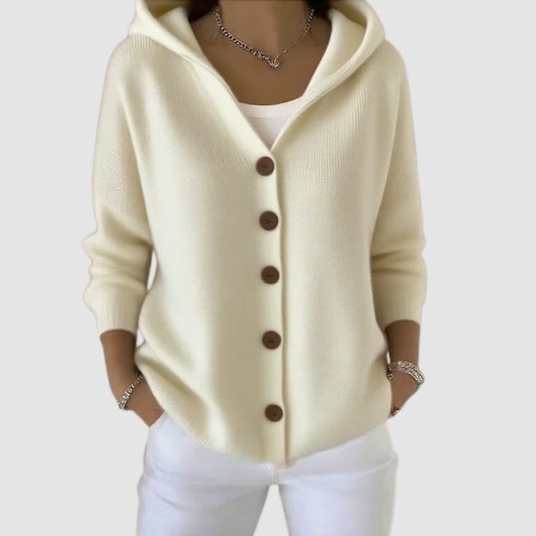Emelie™ Luxe Hooded Cardigan