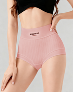 High-Waisted Cotton Antibacterial Underwear – Pack of 4