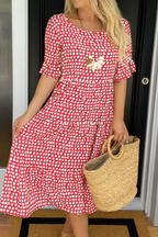 Iris | Sable Midi Dress