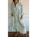 Exclusive beauty long cotton dress