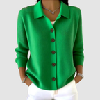 Riah™ Knitted Button-Up Cardigan