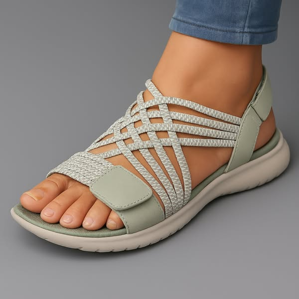 Lightweight Strappy Orthopedic Sandals Cushioned Sole