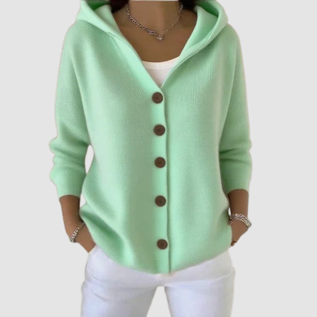 Emelie™ Luxe Hooded Cardigan