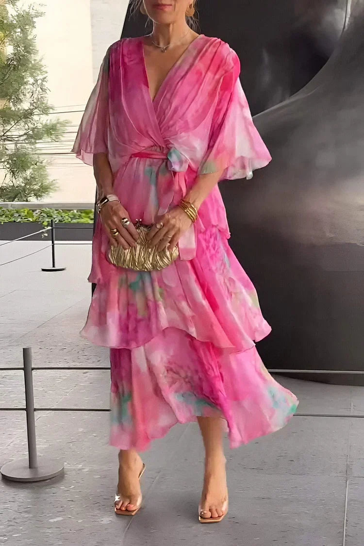Cassia – Graceful Chiffon Gown