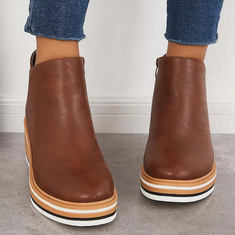 Mignon™ Contemporary Luxe Ankle Boots