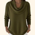Soft Cowl Neck Sweater