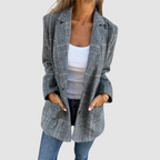 Isabel™ Chic Plaid Winter Blazer