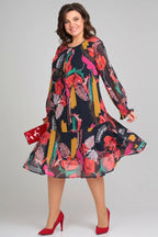 Florine – Graceful Floral Dress