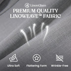 LinenGlam - Women's All-Season Wide Leg Linen Pants
