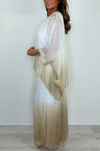 Gradient Two Piece Set Loose Lightweight Casual