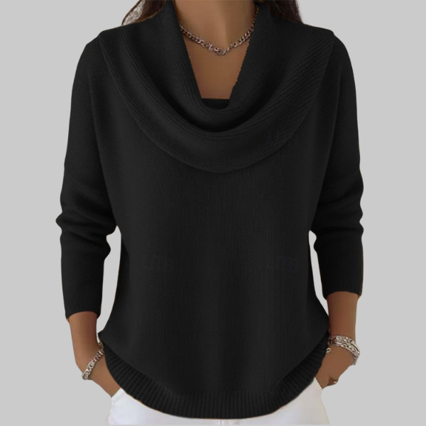 Noelle | Soft Cowl Neck Sweater