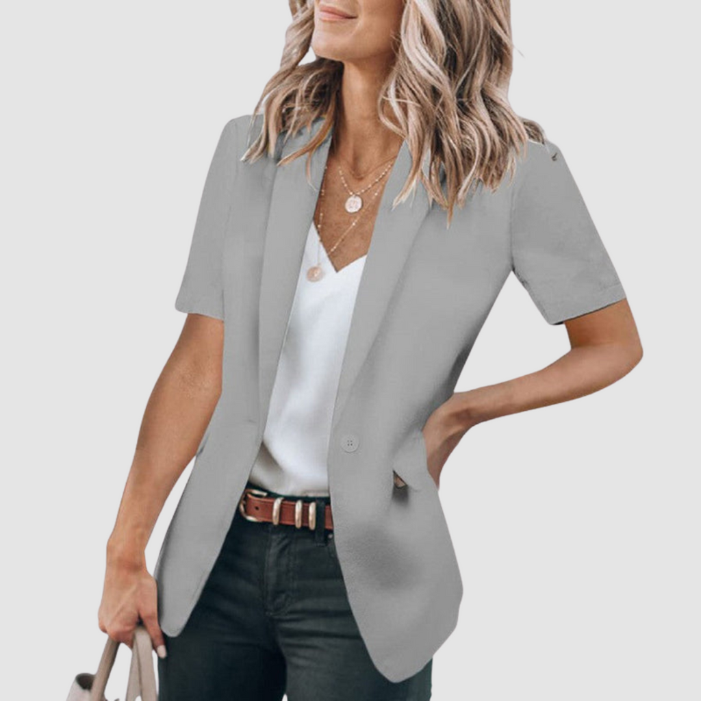Dollie™ Contemporary Short-Sleeve Blazer