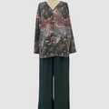 Aurora™ Chic Printed Two-Piece Ensemble