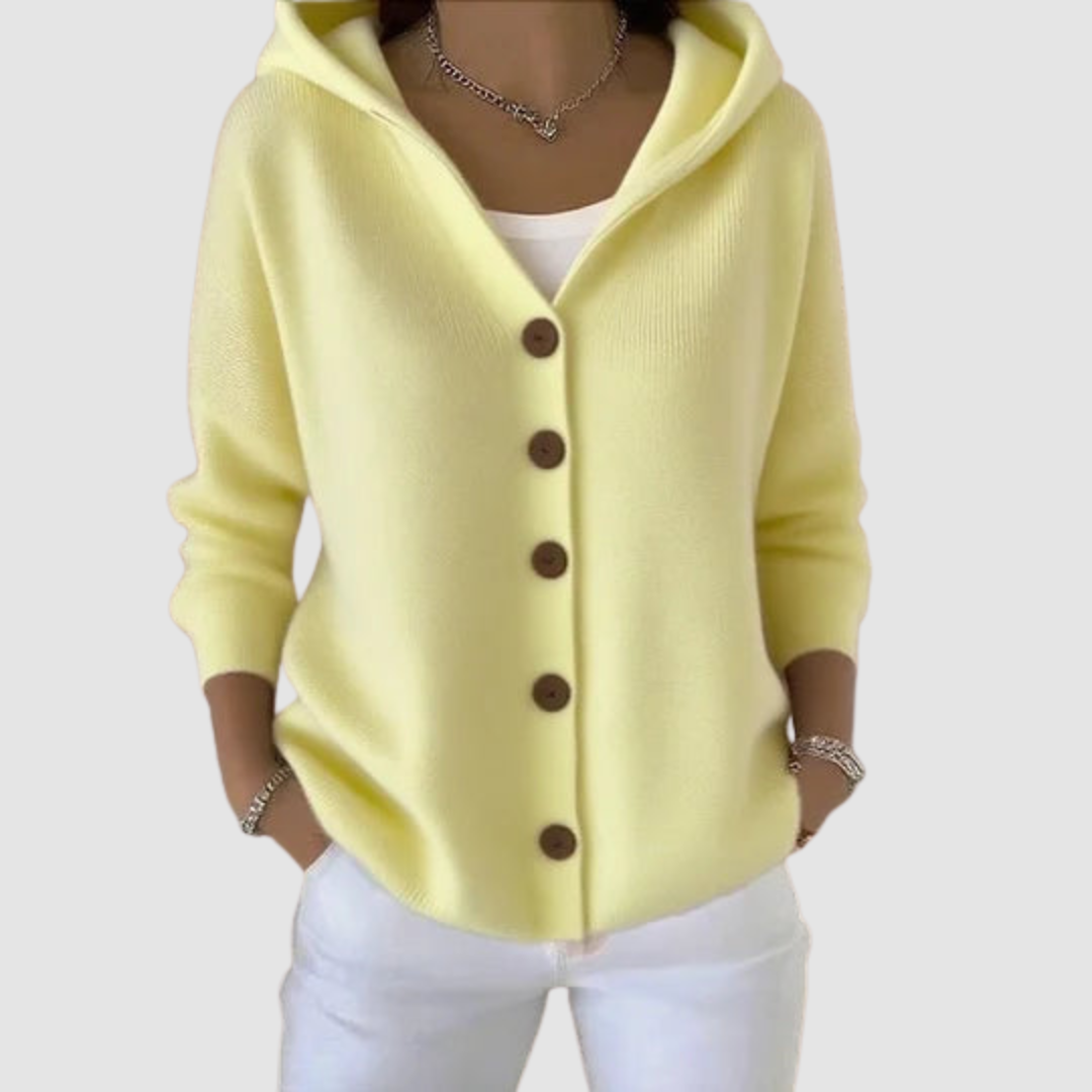 Emelie™ Luxe Hooded Cardigan