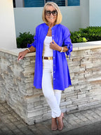 Lightweight Long Shirt Tunic Women Relaxed Fit Soft Fabric