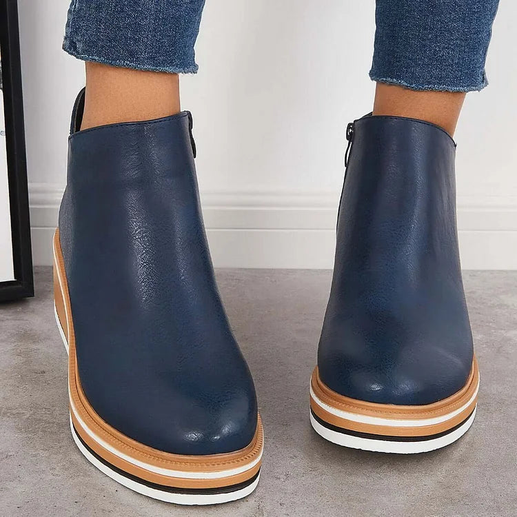 Mignon™ Contemporary Luxe Ankle Boots