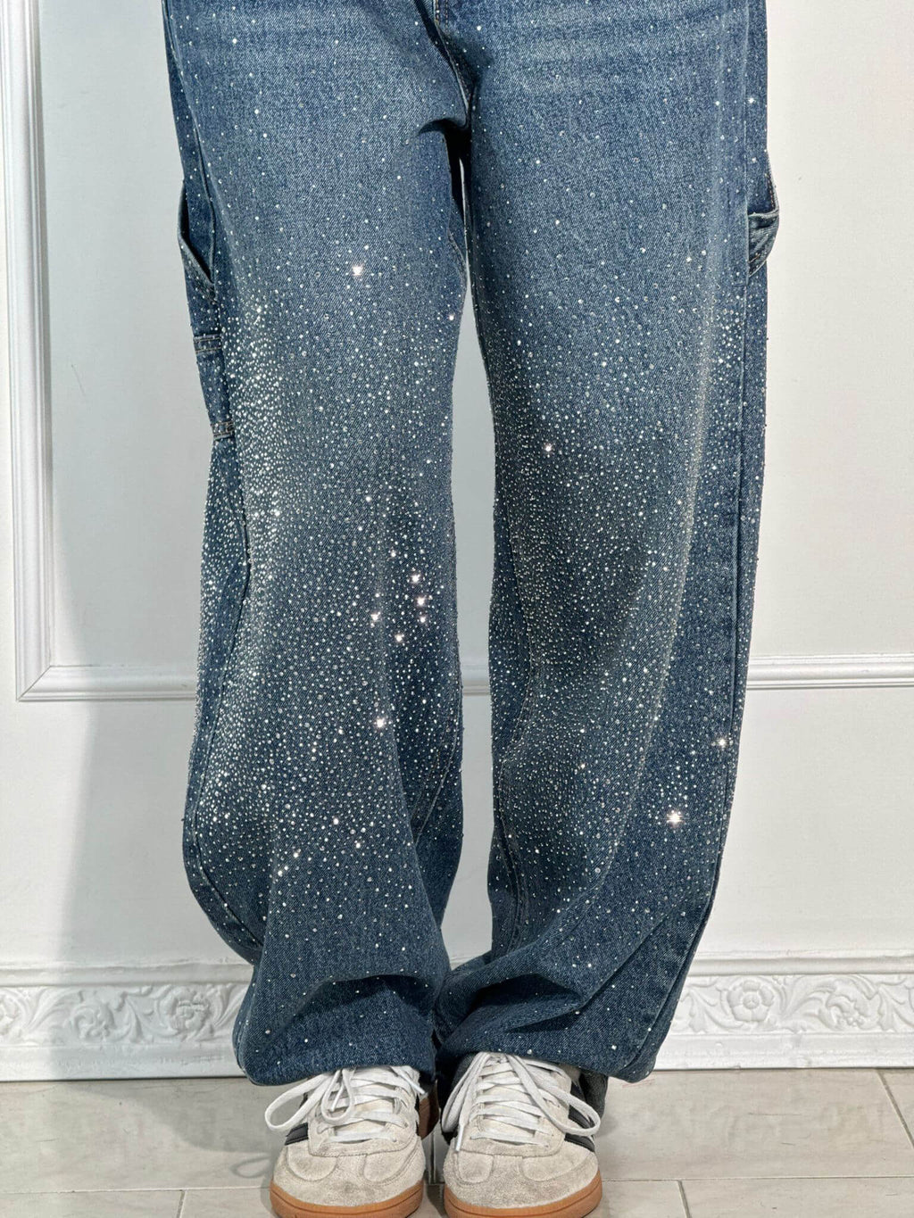 Gaby™ Diamond-Embellished Trousers