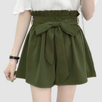 Fran™ High-Waisted Paperbag Shorts