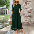 Aubrée – Elegant Midi Dress for a Flattering Fit