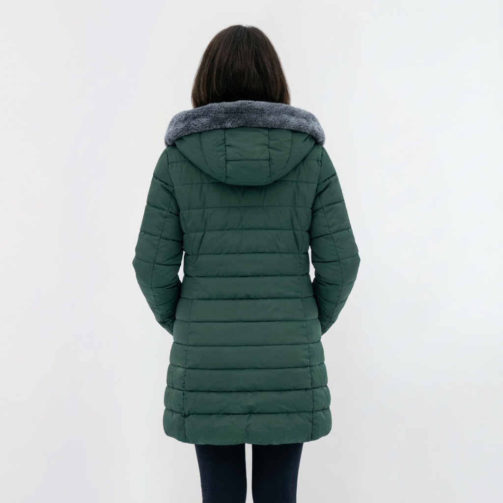 Fleece Lined Puffer Jacket