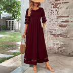 Aubrée – Elegant Midi Dress for a Flattering Fit