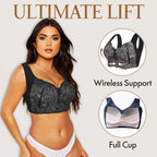 Supportive Lace Wireless Bra Comfortable Breathable Fit