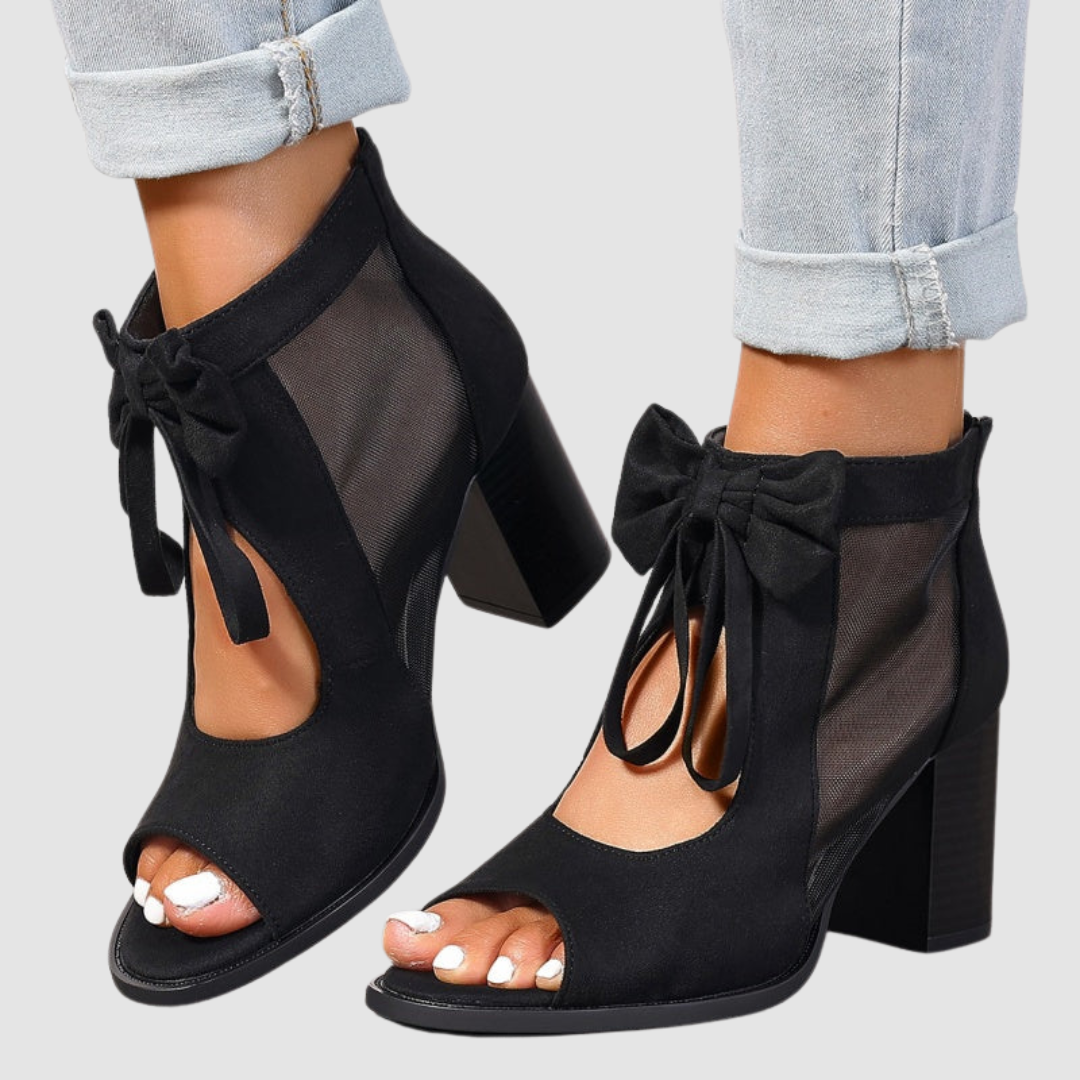 Rebecca™ Bow-Embellished Orthopedic Heels