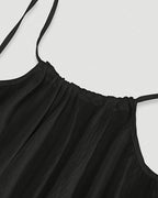 Adjustable Strap Maxi Dress Lightweight Flowing Fit