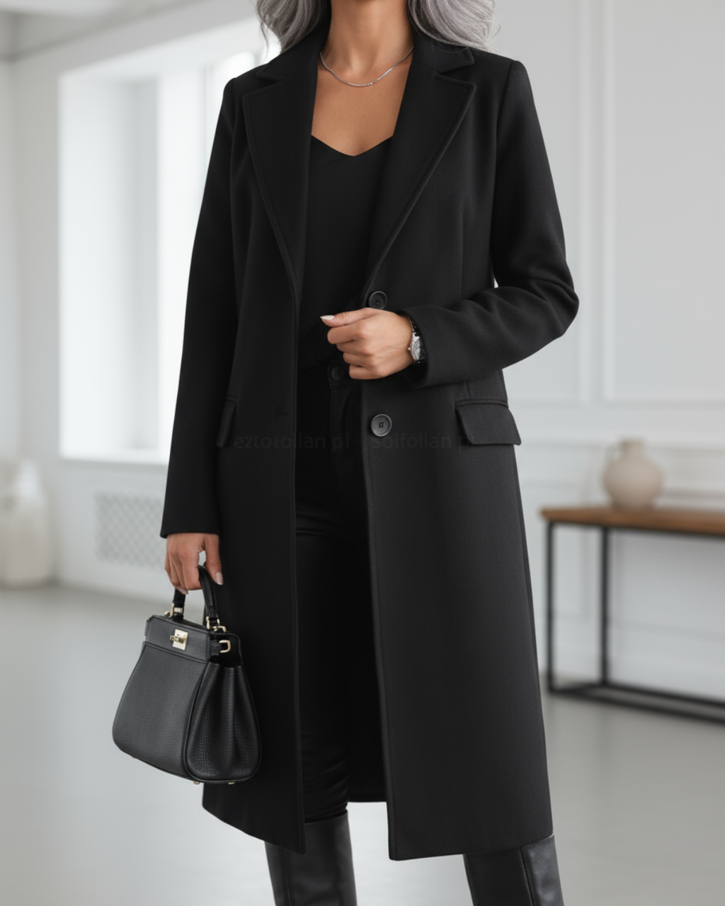 Anastacia™ Chic Long Coat