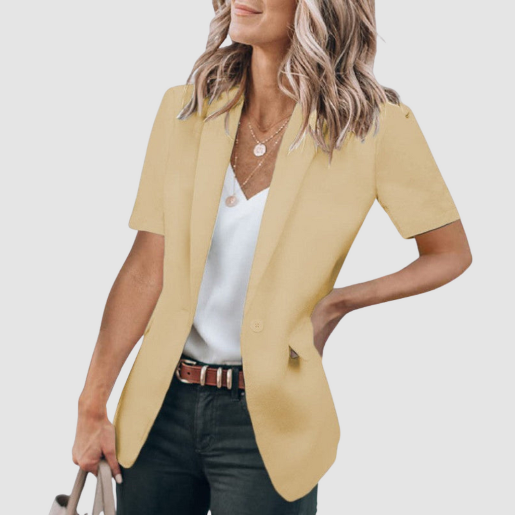 Dollie™ Contemporary Short-Sleeve Blazer
