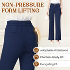 LinenGlam - Women's All-Season Wide Leg Linen Pants