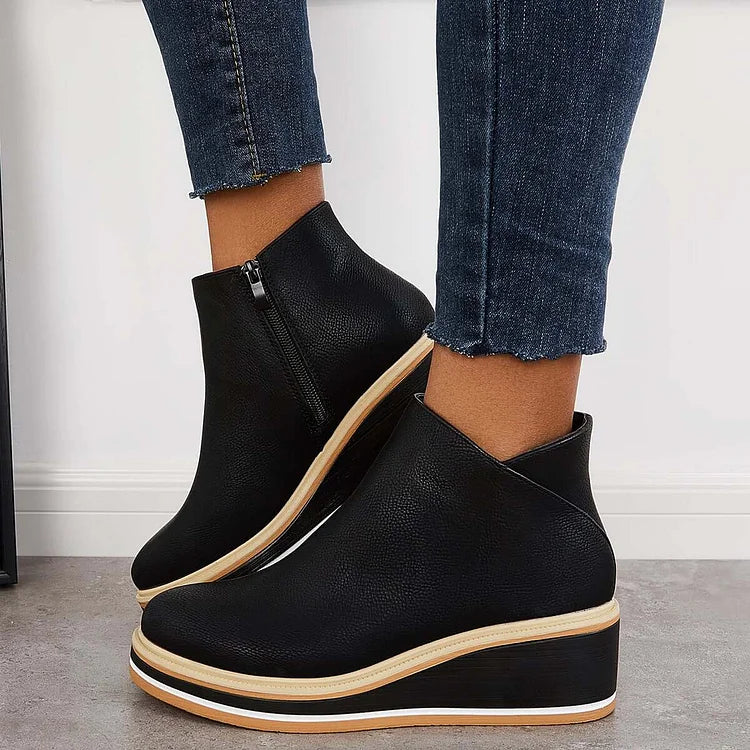 Mignon™ Contemporary Luxe Ankle Boots