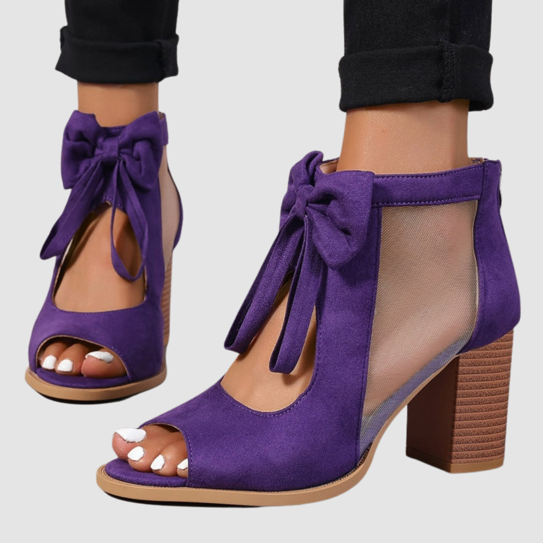 Rebecca™ Bow-Embellished Orthopedic Heels