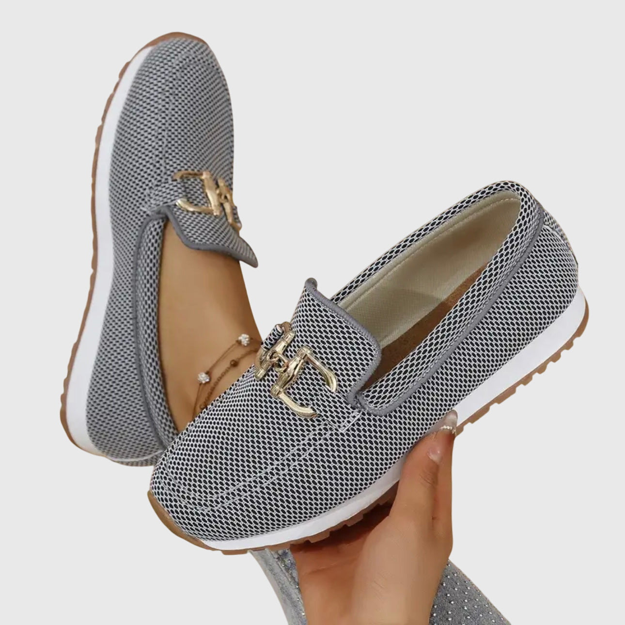 Lightweight Orthopaedic Moccasin Slip On Breathable Mesh