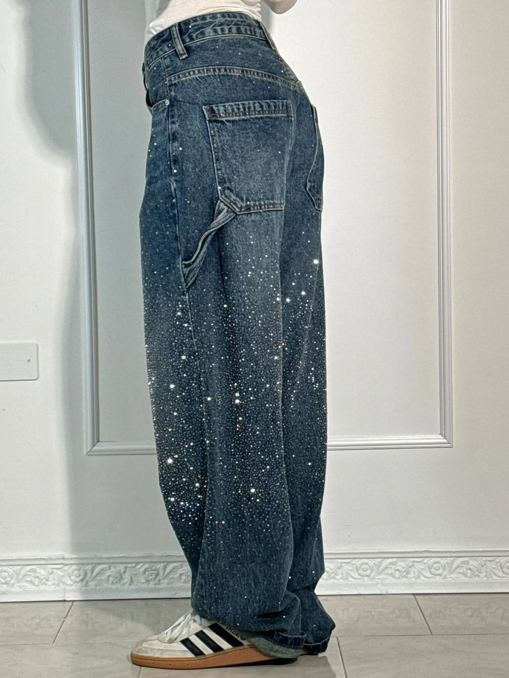 Gaby™ Diamond-Embellished Trousers