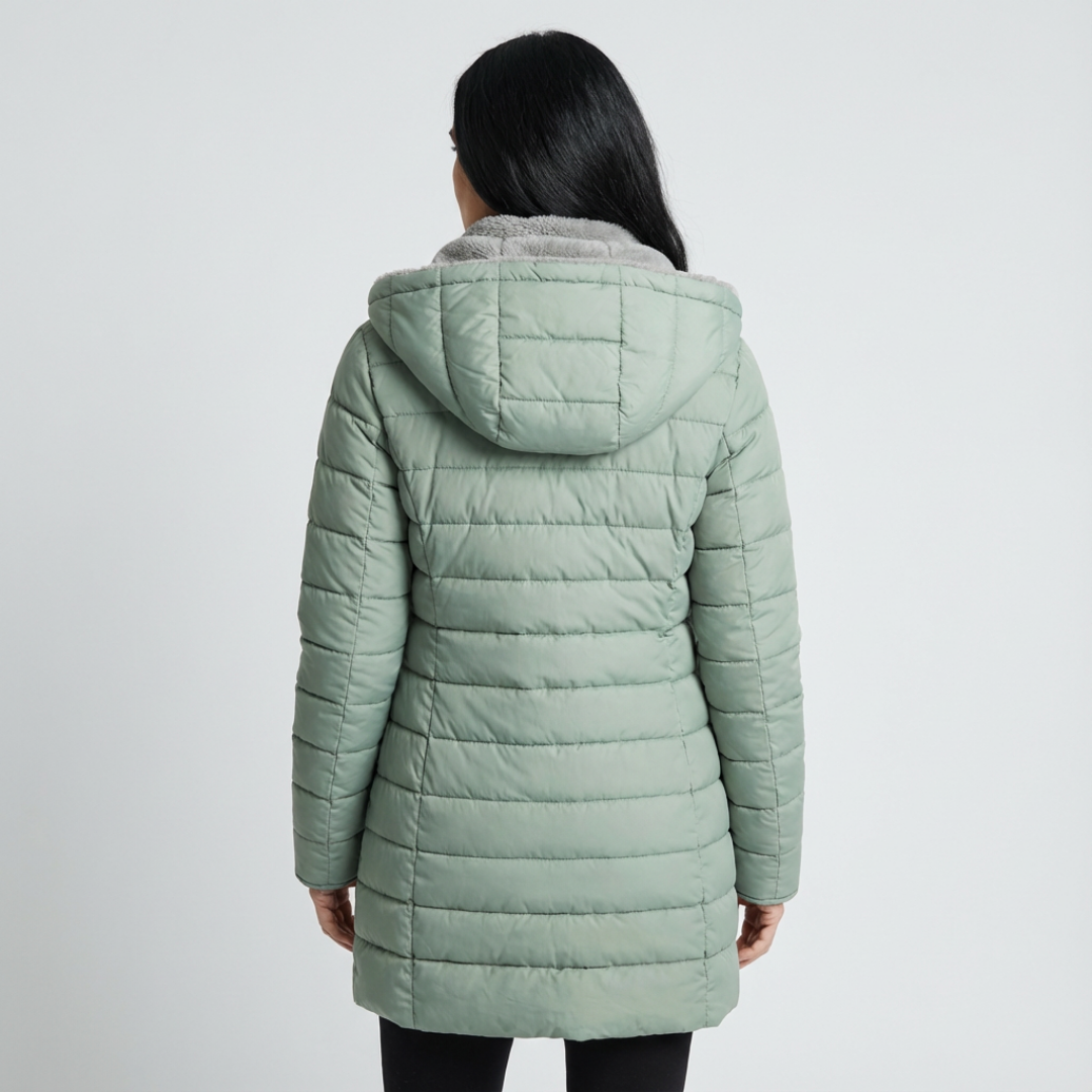 Fleece Lined Puffer Jacket