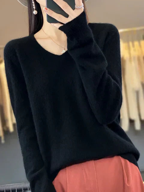 Abi™ Relaxed Knit Sweater