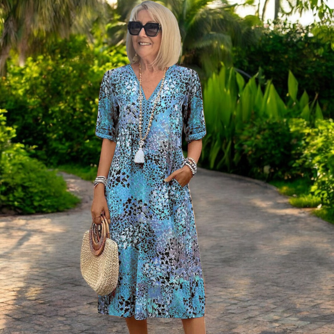 Iris – Airy Flowy Dress for a Flattering Fit