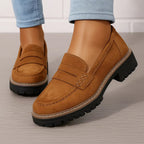 Nadia | Timeless Suede Loafers